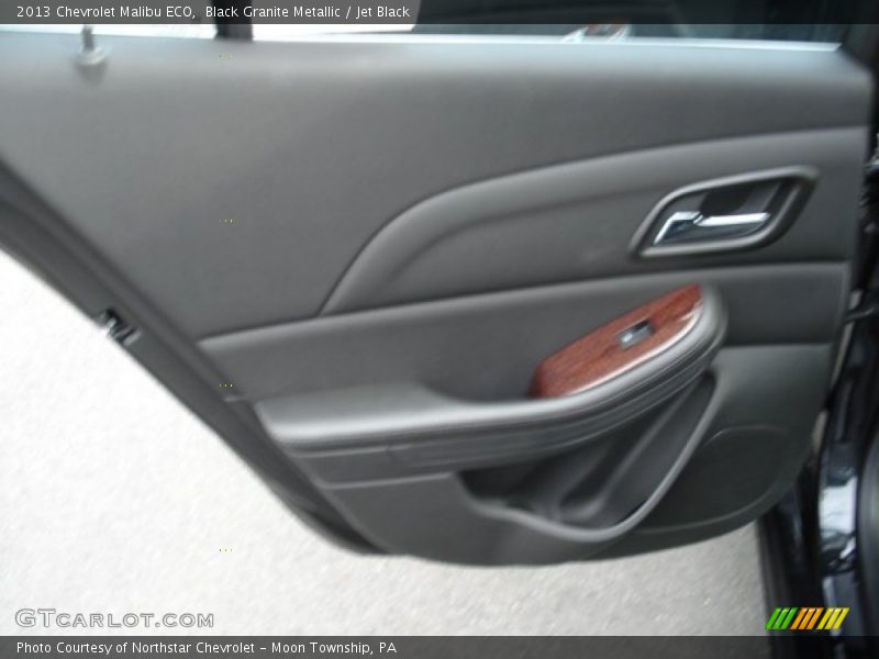 Black Granite Metallic / Jet Black 2013 Chevrolet Malibu ECO