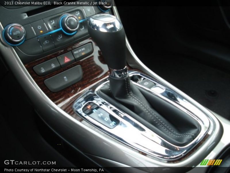 Black Granite Metallic / Jet Black 2013 Chevrolet Malibu ECO