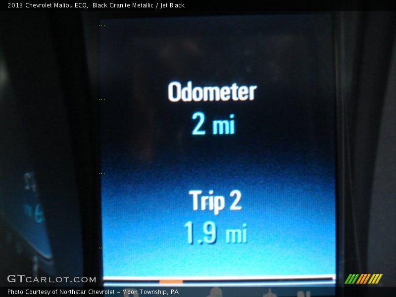 Black Granite Metallic / Jet Black 2013 Chevrolet Malibu ECO