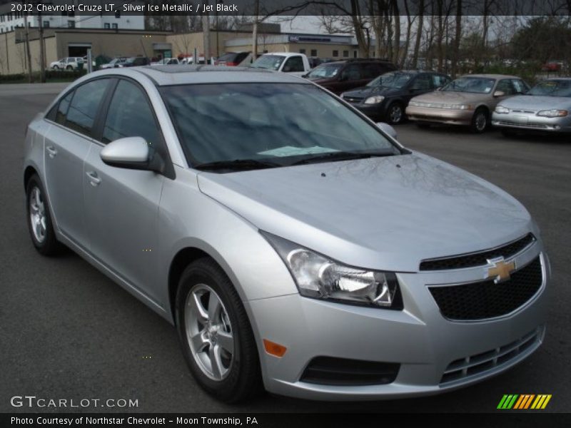 Silver Ice Metallic / Jet Black 2012 Chevrolet Cruze LT