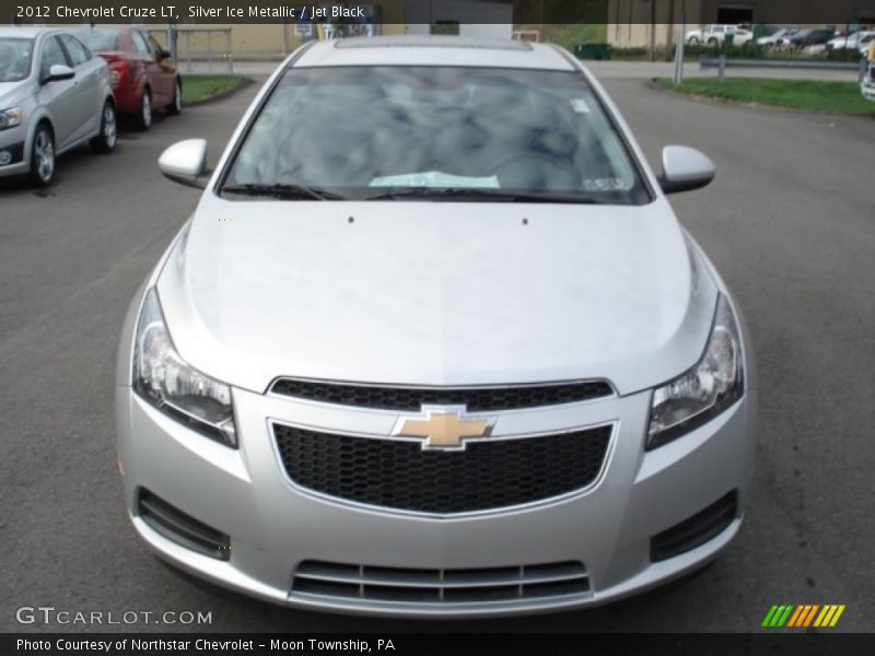 Silver Ice Metallic / Jet Black 2012 Chevrolet Cruze LT