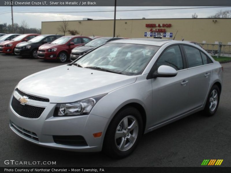 Silver Ice Metallic / Jet Black 2012 Chevrolet Cruze LT