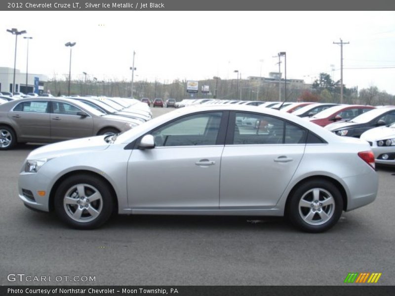 Silver Ice Metallic / Jet Black 2012 Chevrolet Cruze LT