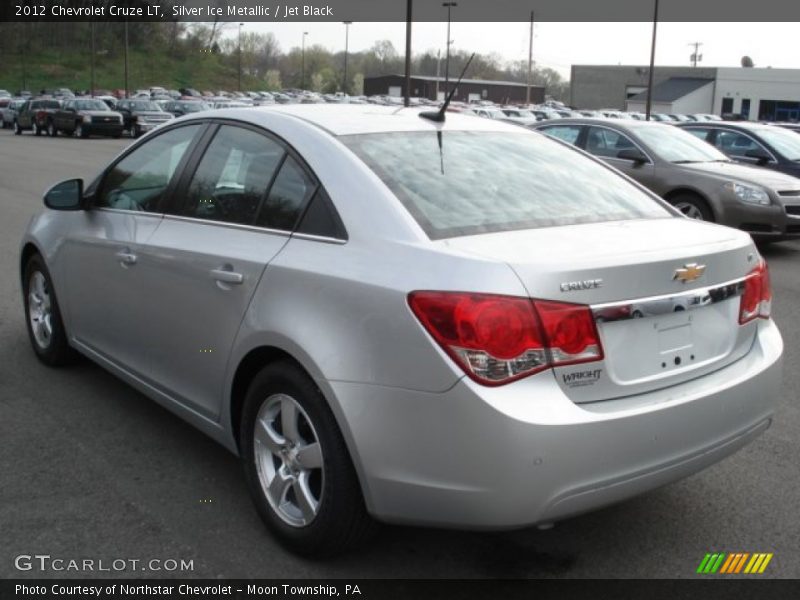 Silver Ice Metallic / Jet Black 2012 Chevrolet Cruze LT