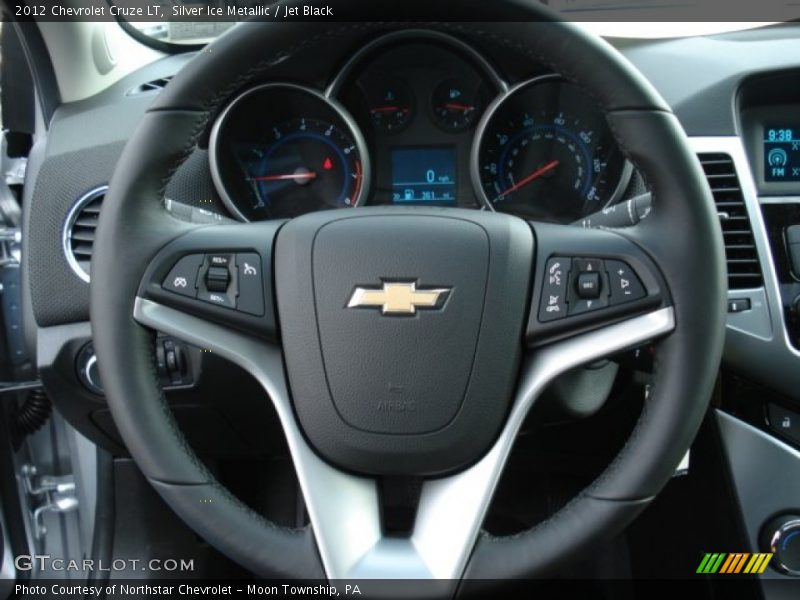 Silver Ice Metallic / Jet Black 2012 Chevrolet Cruze LT