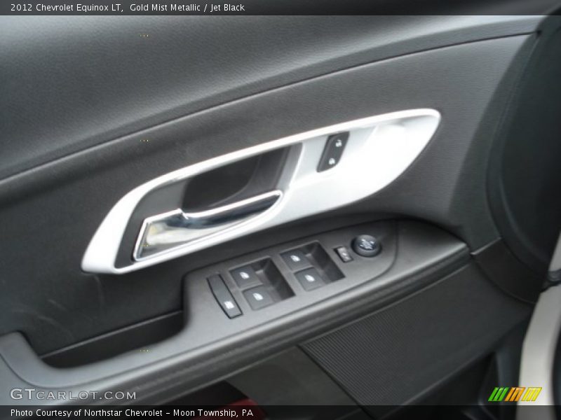 Gold Mist Metallic / Jet Black 2012 Chevrolet Equinox LT