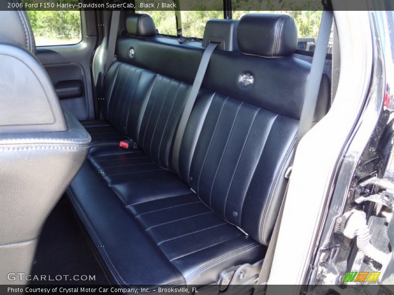  2006 F150 Harley-Davidson SuperCab Black Interior