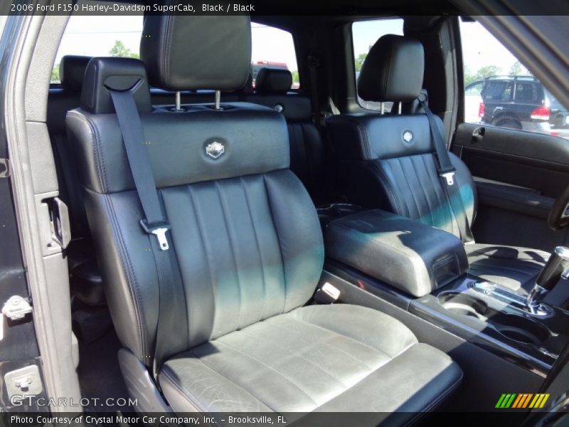  2006 F150 Harley-Davidson SuperCab Black Interior