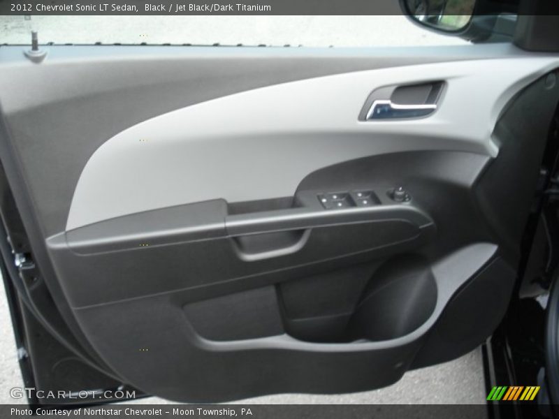 Black / Jet Black/Dark Titanium 2012 Chevrolet Sonic LT Sedan