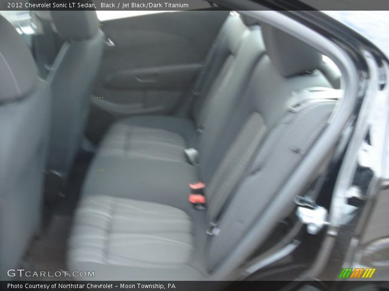 Black / Jet Black/Dark Titanium 2012 Chevrolet Sonic LT Sedan