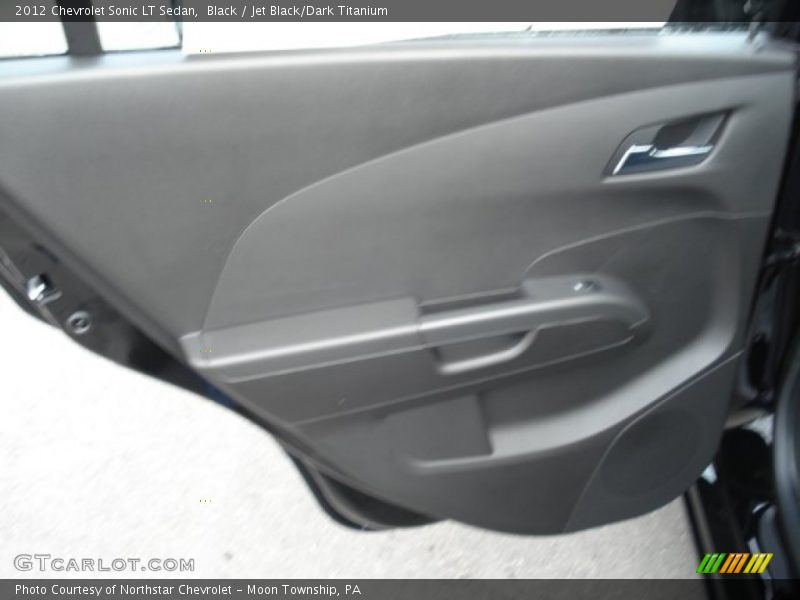 Black / Jet Black/Dark Titanium 2012 Chevrolet Sonic LT Sedan