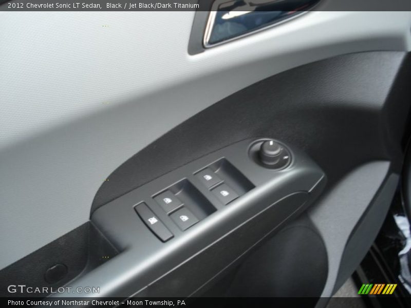 Black / Jet Black/Dark Titanium 2012 Chevrolet Sonic LT Sedan