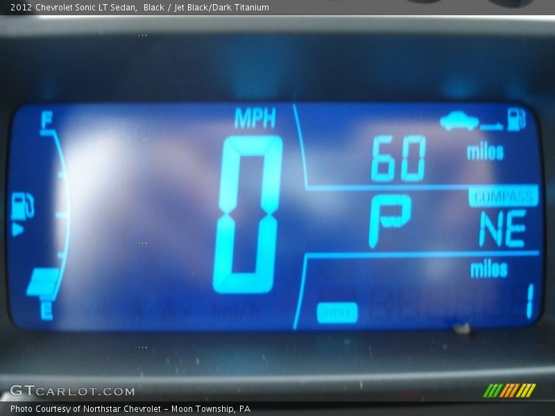 Black / Jet Black/Dark Titanium 2012 Chevrolet Sonic LT Sedan