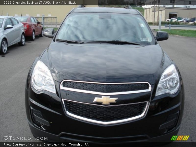 Black / Jet Black 2012 Chevrolet Equinox LT AWD