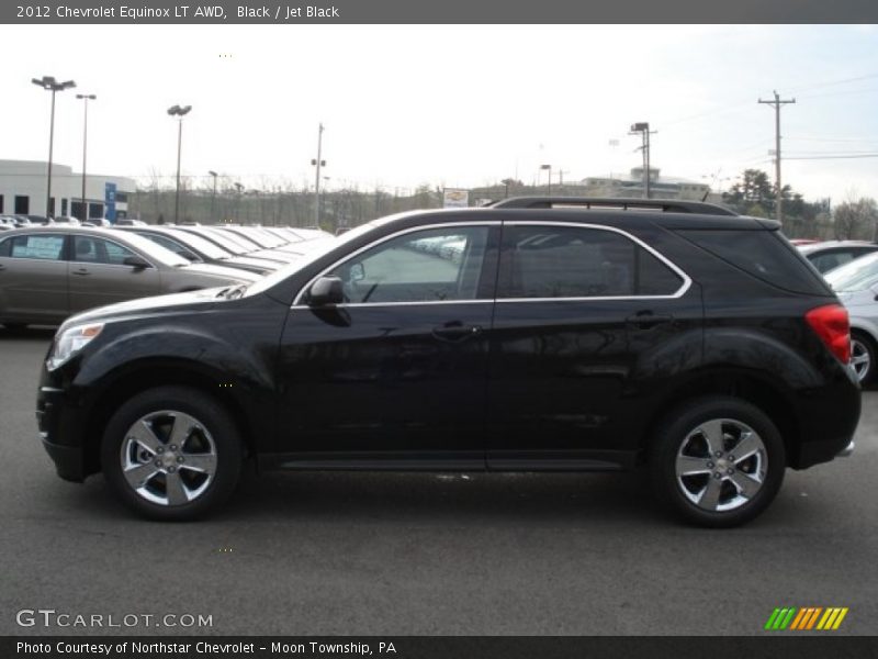 Black / Jet Black 2012 Chevrolet Equinox LT AWD