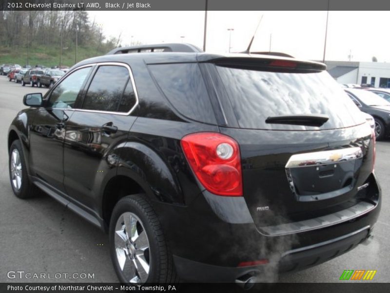 Black / Jet Black 2012 Chevrolet Equinox LT AWD