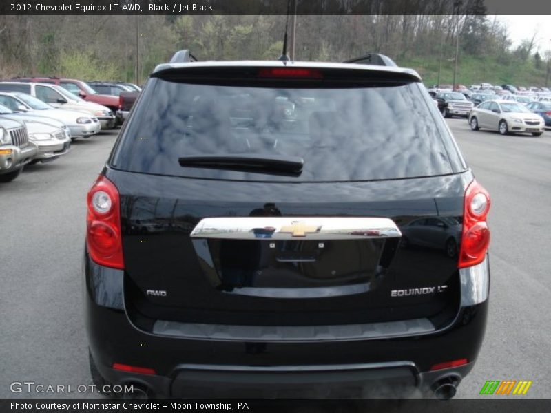 Black / Jet Black 2012 Chevrolet Equinox LT AWD