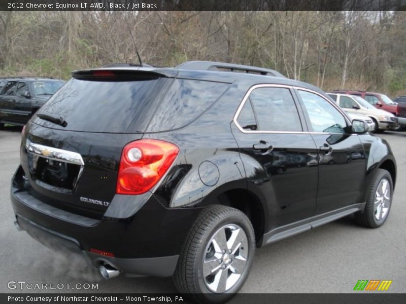 Black / Jet Black 2012 Chevrolet Equinox LT AWD