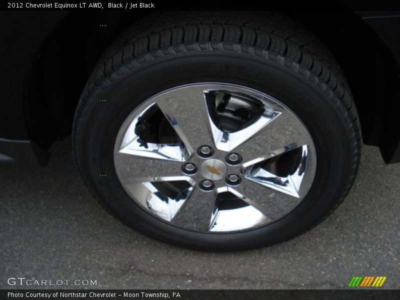 Black / Jet Black 2012 Chevrolet Equinox LT AWD