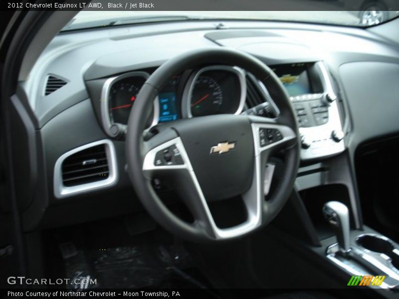Black / Jet Black 2012 Chevrolet Equinox LT AWD