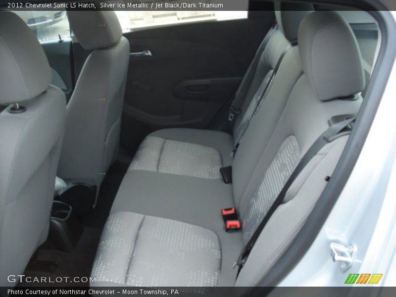 Silver Ice Metallic / Jet Black/Dark Titanium 2012 Chevrolet Sonic LS Hatch