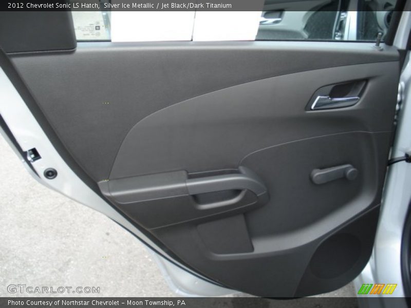 Silver Ice Metallic / Jet Black/Dark Titanium 2012 Chevrolet Sonic LS Hatch