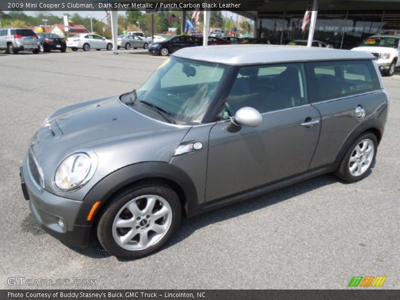 Dark Silver Metallic / Punch Carbon Black Leather 2009 Mini Cooper S Clubman