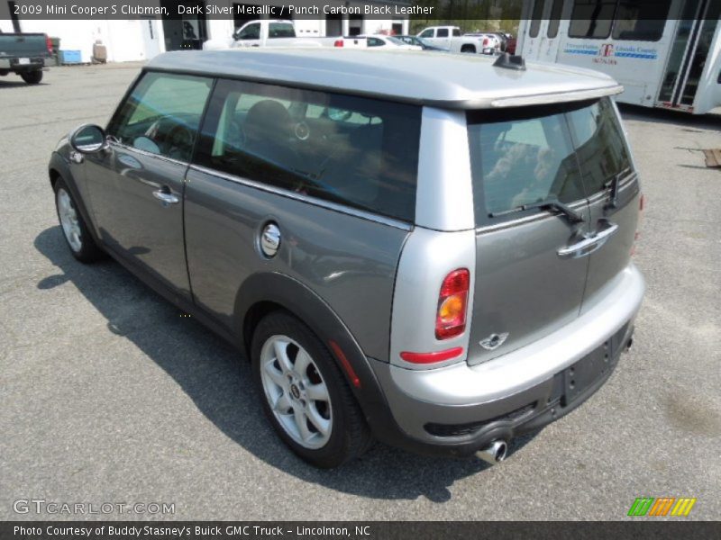 Dark Silver Metallic / Punch Carbon Black Leather 2009 Mini Cooper S Clubman