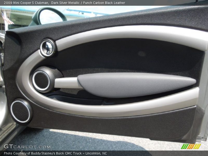 Dark Silver Metallic / Punch Carbon Black Leather 2009 Mini Cooper S Clubman