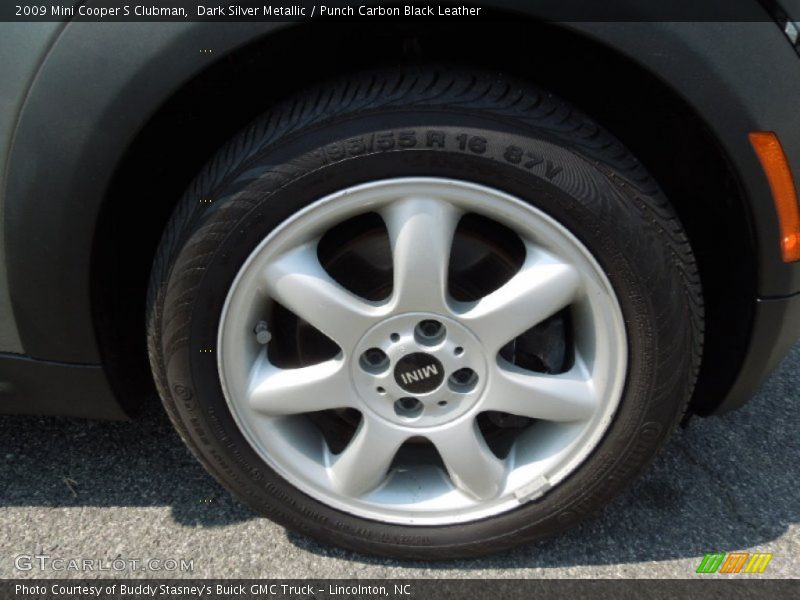 Dark Silver Metallic / Punch Carbon Black Leather 2009 Mini Cooper S Clubman