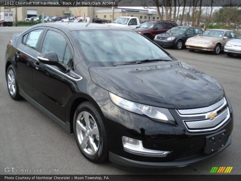 Black / Jet Black/Dark Accents 2012 Chevrolet Volt Hatchback