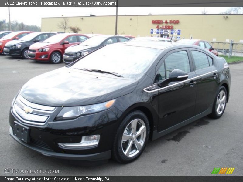 Black / Jet Black/Dark Accents 2012 Chevrolet Volt Hatchback