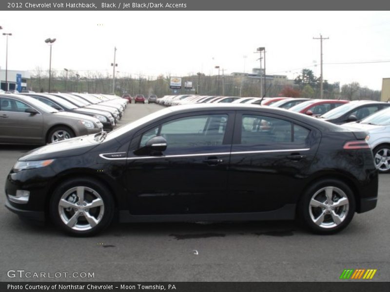 Black / Jet Black/Dark Accents 2012 Chevrolet Volt Hatchback