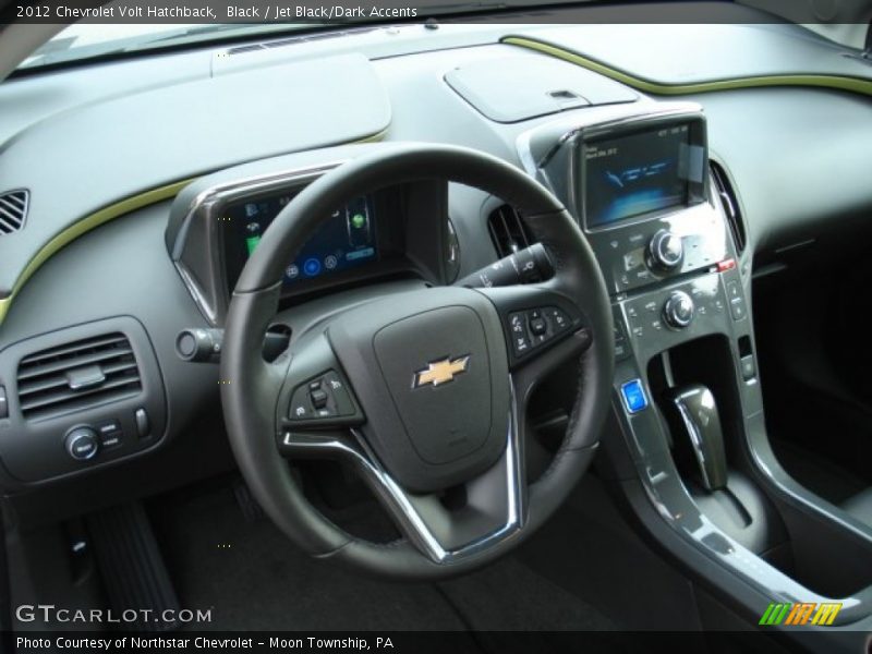 Black / Jet Black/Dark Accents 2012 Chevrolet Volt Hatchback
