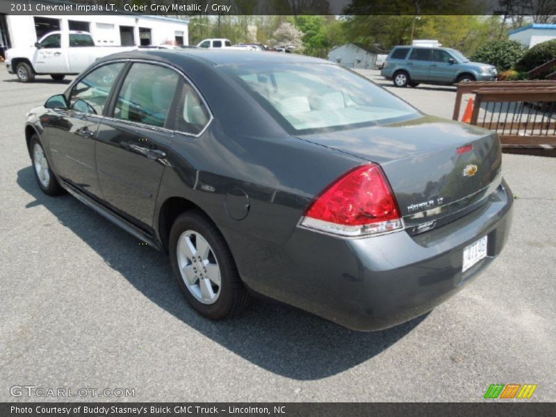 Cyber Gray Metallic / Gray 2011 Chevrolet Impala LT