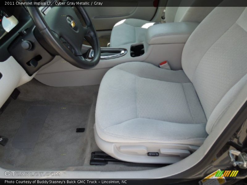 Cyber Gray Metallic / Gray 2011 Chevrolet Impala LT
