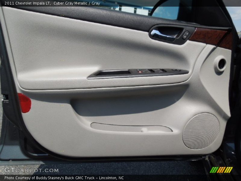 Cyber Gray Metallic / Gray 2011 Chevrolet Impala LT
