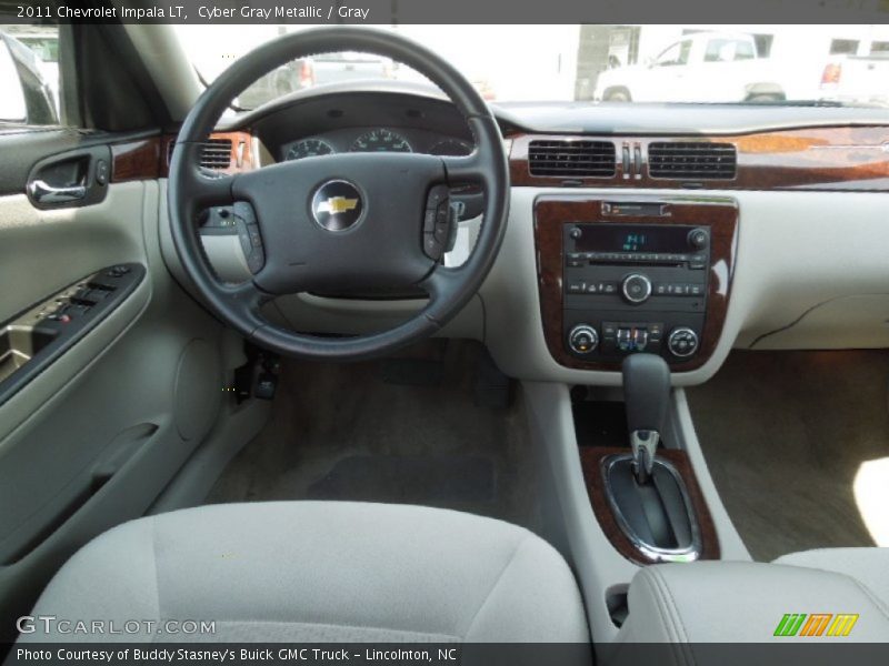 Cyber Gray Metallic / Gray 2011 Chevrolet Impala LT