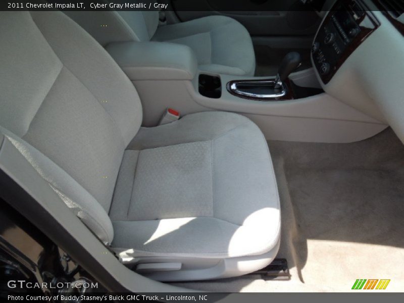 Cyber Gray Metallic / Gray 2011 Chevrolet Impala LT