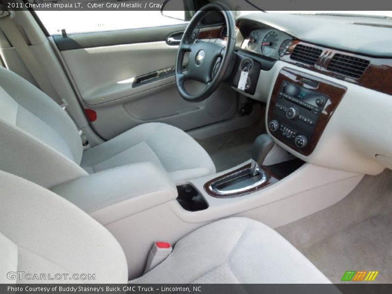 Cyber Gray Metallic / Gray 2011 Chevrolet Impala LT