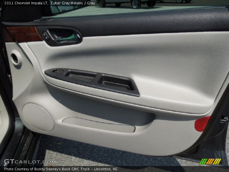 Cyber Gray Metallic / Gray 2011 Chevrolet Impala LT