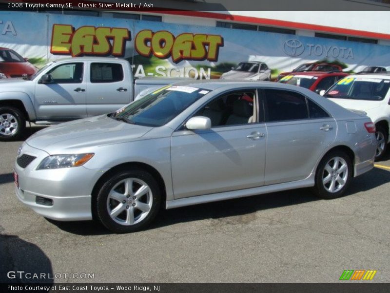 Classic Silver Metallic / Ash 2008 Toyota Camry SE