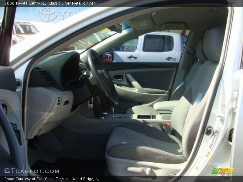 Classic Silver Metallic / Ash 2008 Toyota Camry SE