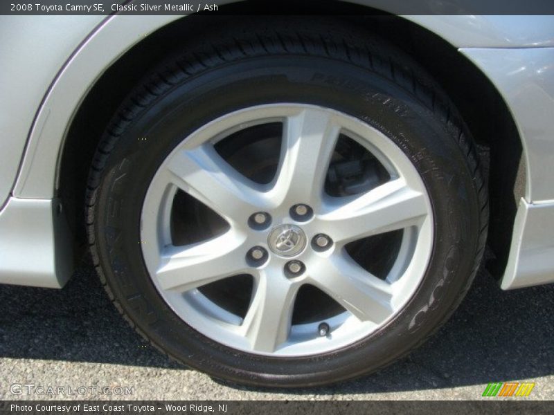 Classic Silver Metallic / Ash 2008 Toyota Camry SE