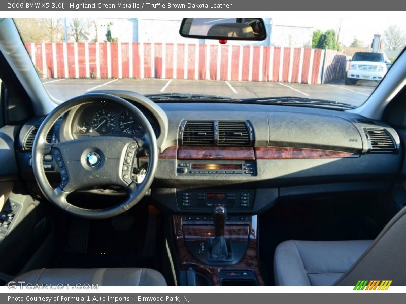 Highland Green Metallic / Truffle Brown Dakota Leather 2006 BMW X5 3.0i
