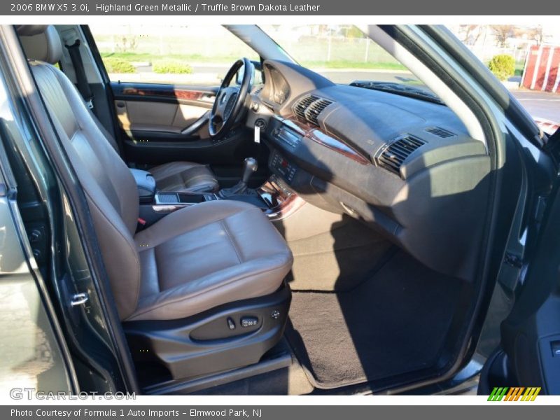 Highland Green Metallic / Truffle Brown Dakota Leather 2006 BMW X5 3.0i