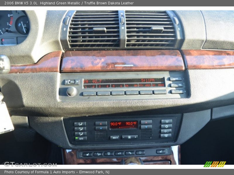 Highland Green Metallic / Truffle Brown Dakota Leather 2006 BMW X5 3.0i