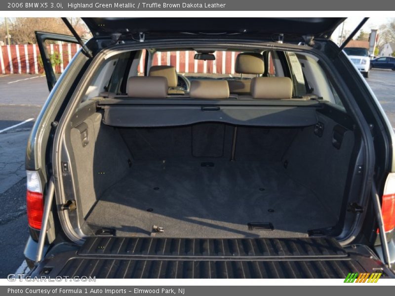 Highland Green Metallic / Truffle Brown Dakota Leather 2006 BMW X5 3.0i