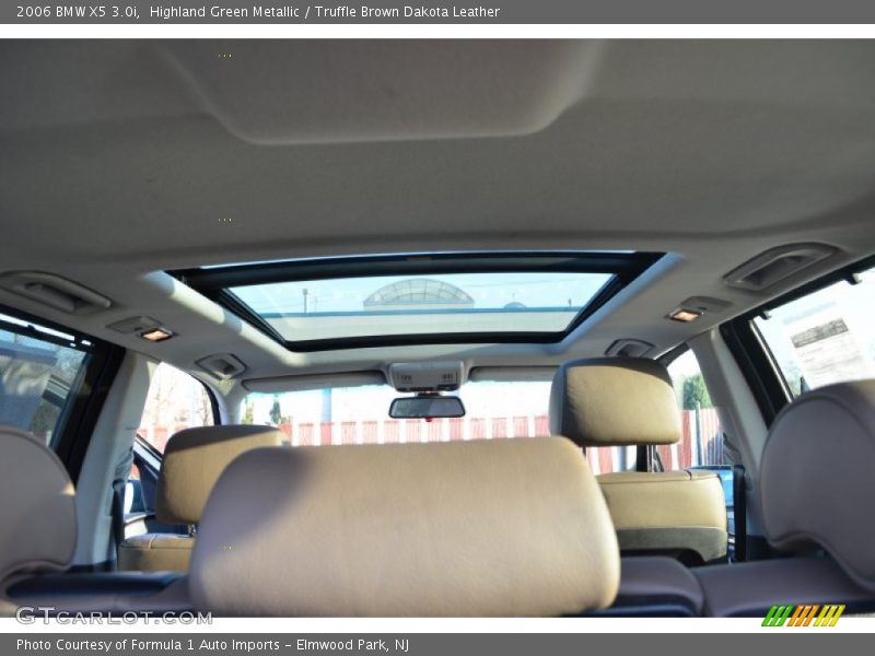 Highland Green Metallic / Truffle Brown Dakota Leather 2006 BMW X5 3.0i