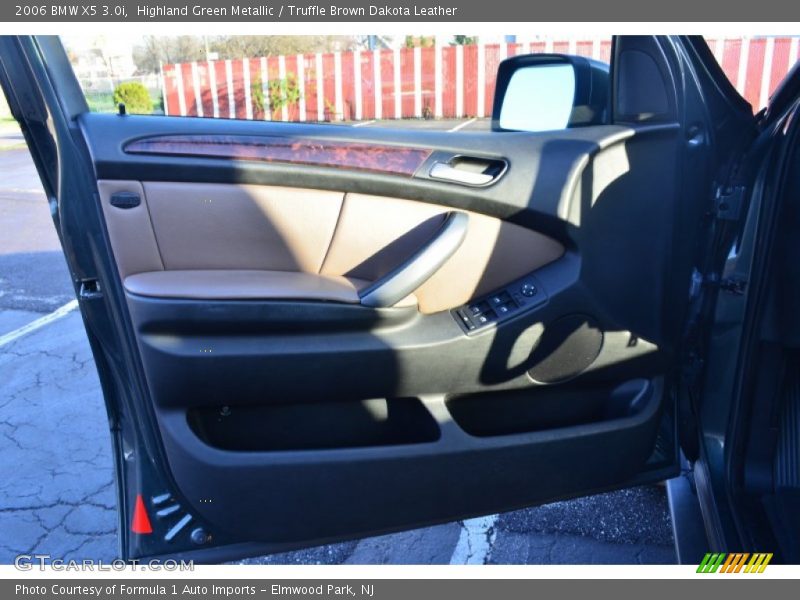 Highland Green Metallic / Truffle Brown Dakota Leather 2006 BMW X5 3.0i
